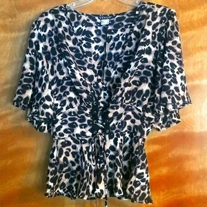 Venus Leopard Corset Top